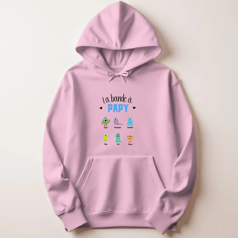 Pull personnalisé papy - La bande à papy