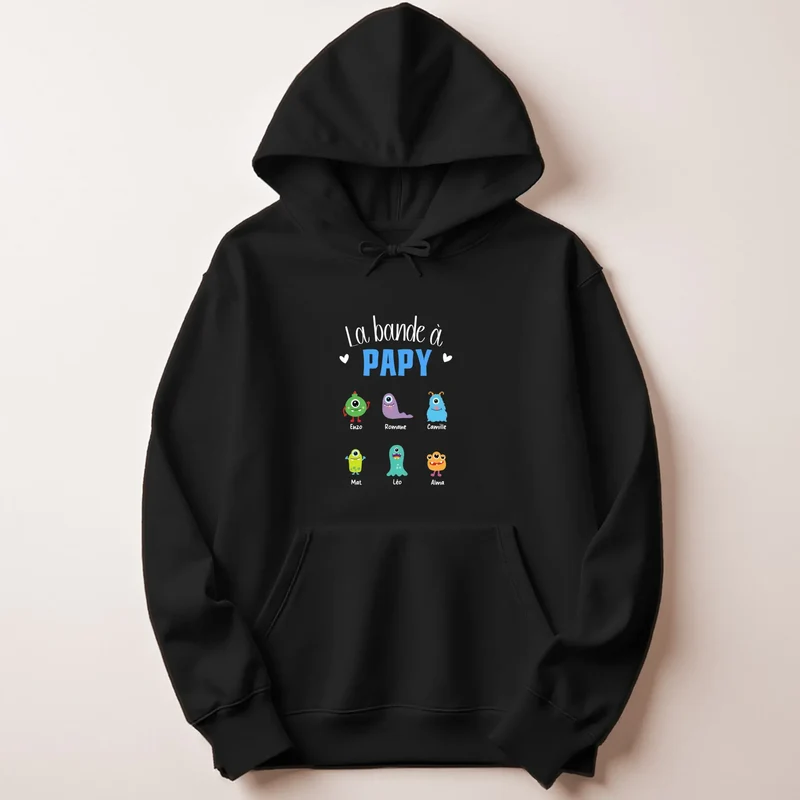 Pull personnalisé papy - La bande à papy