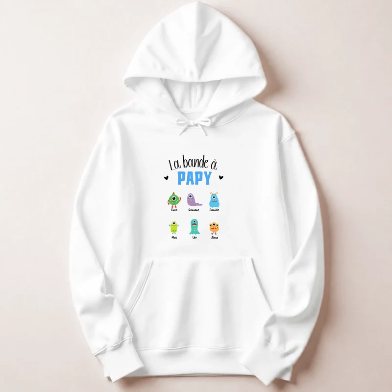 Pull personnalisé papy - La bande à papy