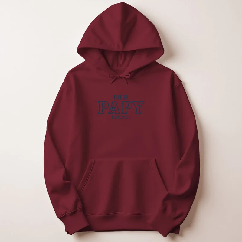 Sweat à capuche personnalisé futur grand-père - Annonce de grossesse