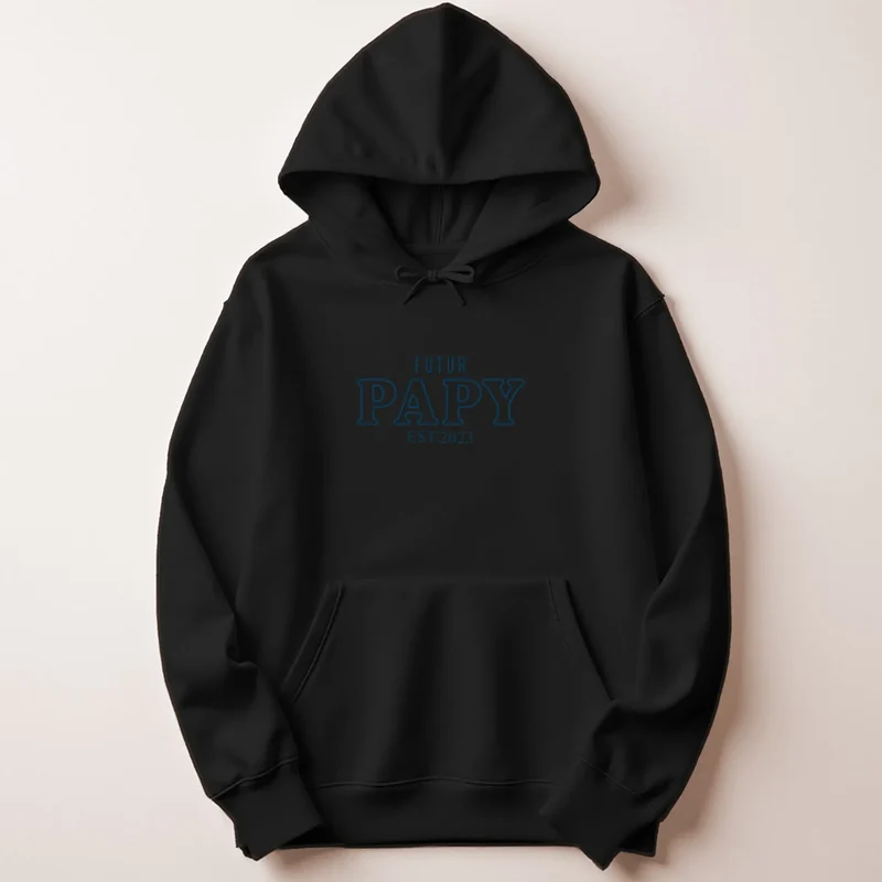 Sweat à capuche personnalisé futur grand-père - Annonce de grossesse