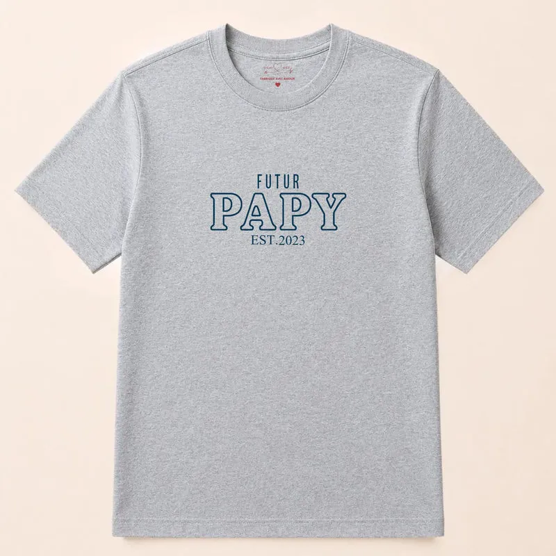 Sweat à capuche personnalisé futur grand-père - Annonce de grossesse