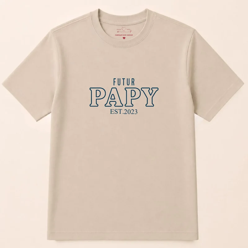 Sweat à capuche personnalisé futur grand-père - Annonce de grossesse