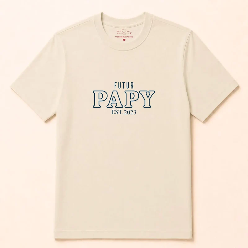Sweat à capuche personnalisé futur grand-père - Annonce de grossesse