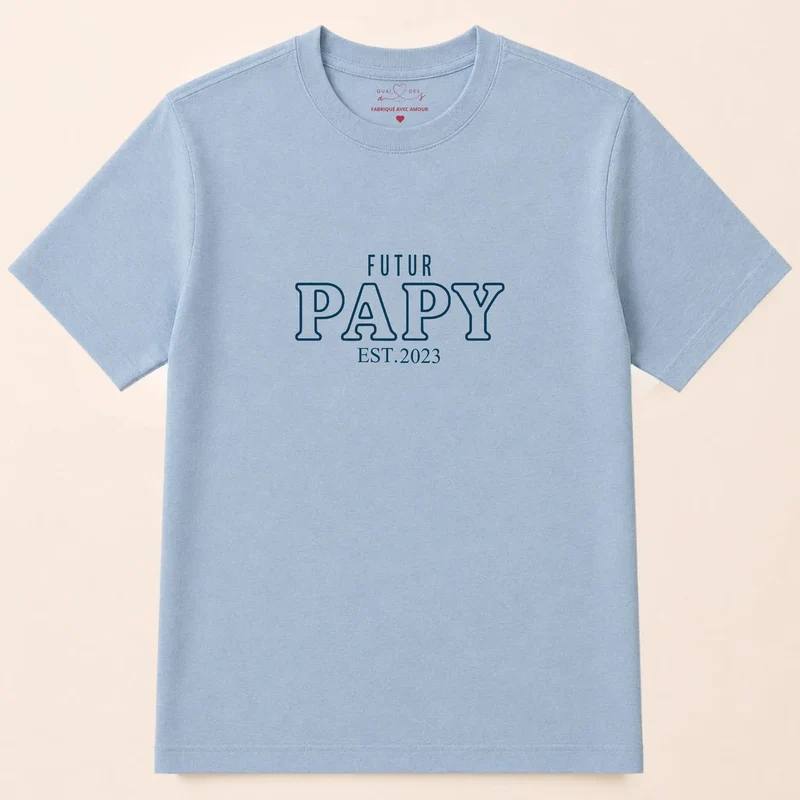 Sweat à capuche personnalisé futur grand-père - Annonce de grossesse