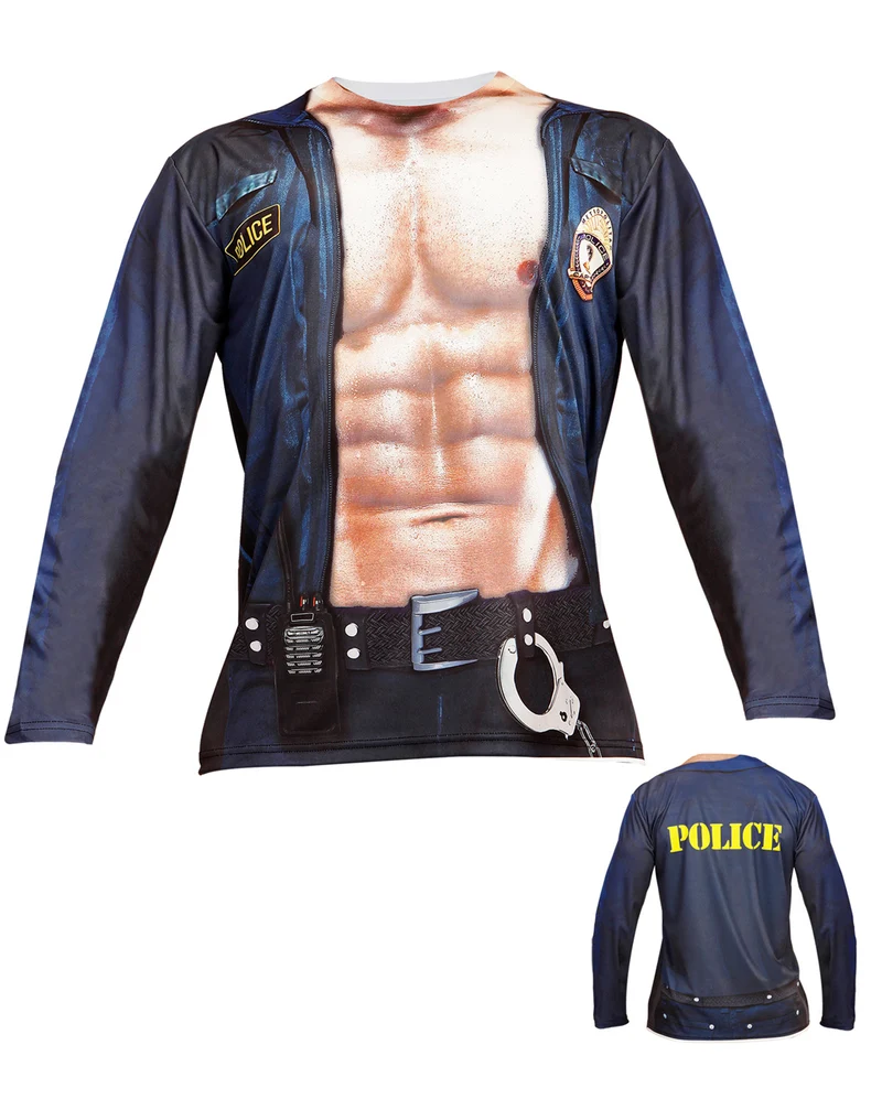 Police Officer Shirt Longsleeve