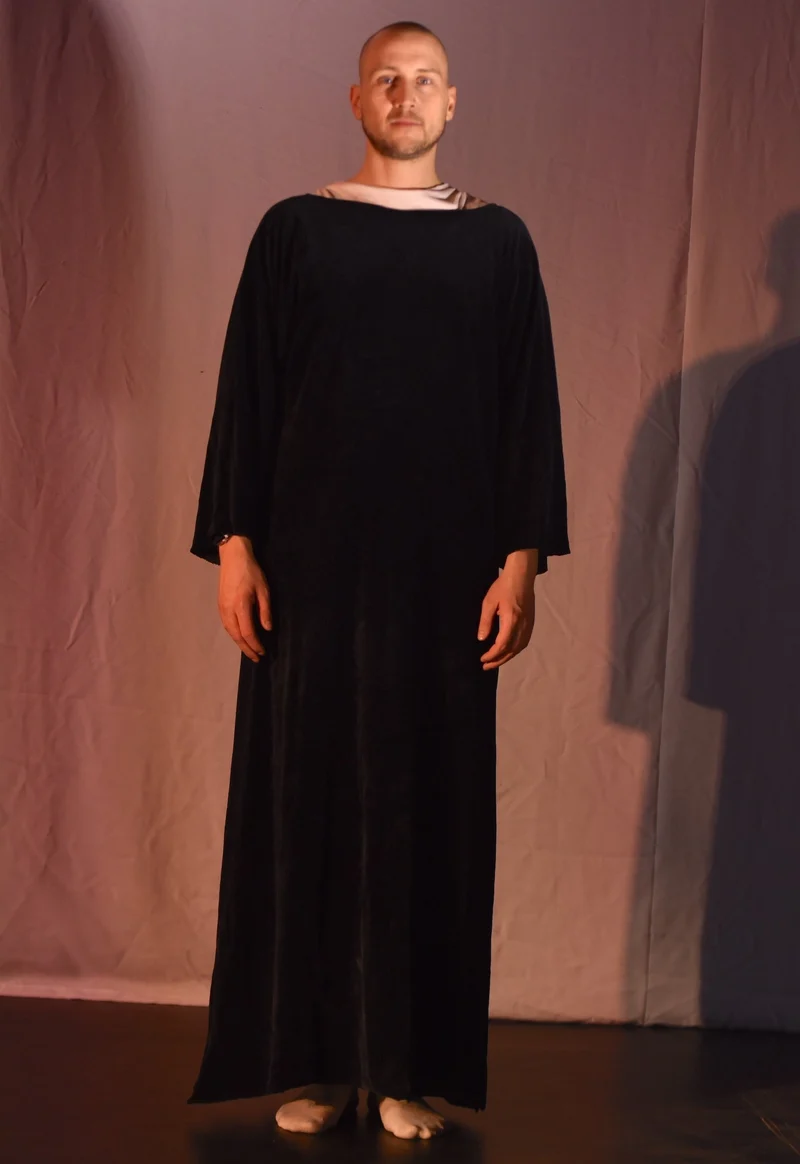 Kostüm - Gewand schwarz - B016