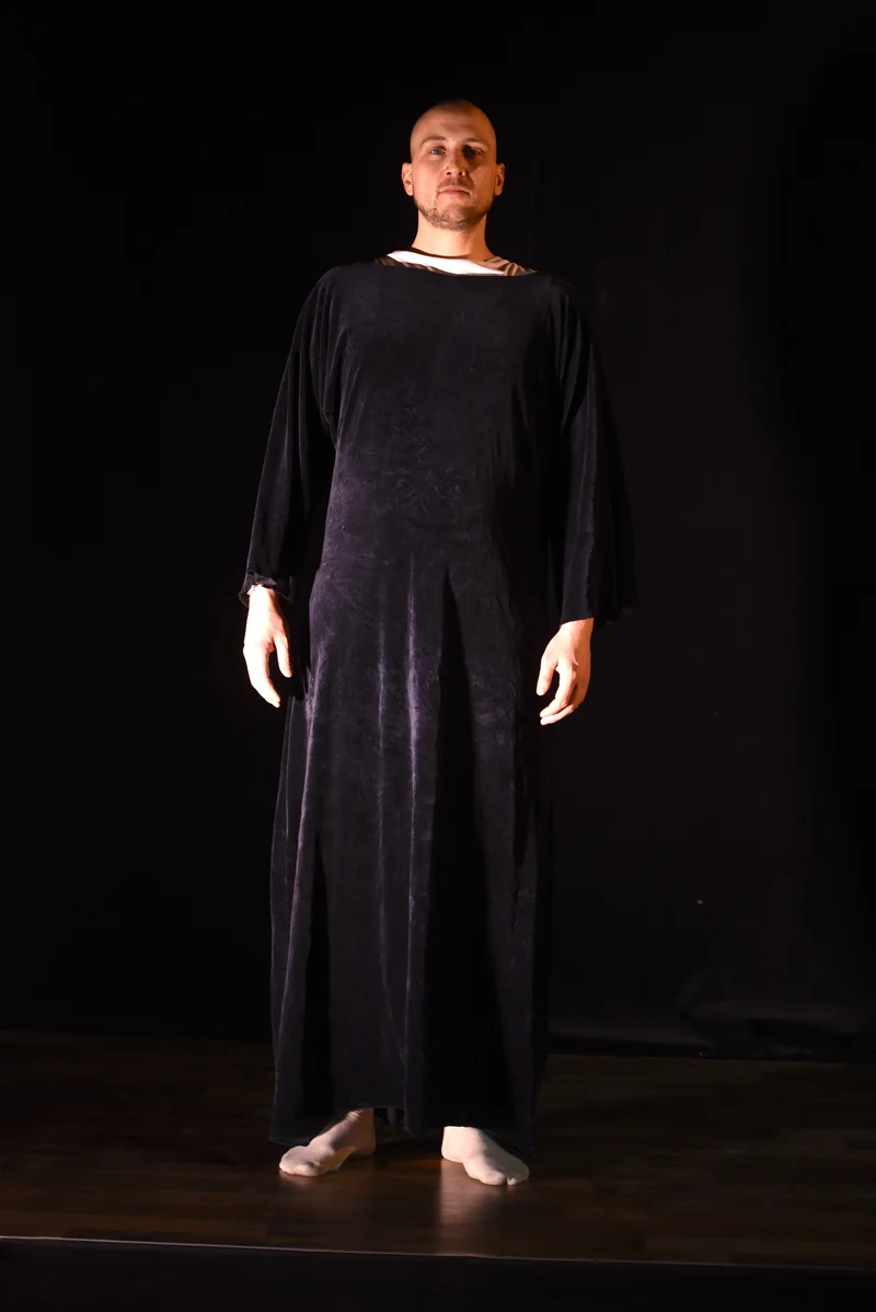 Kostüm - Gewand schwarz - B016
