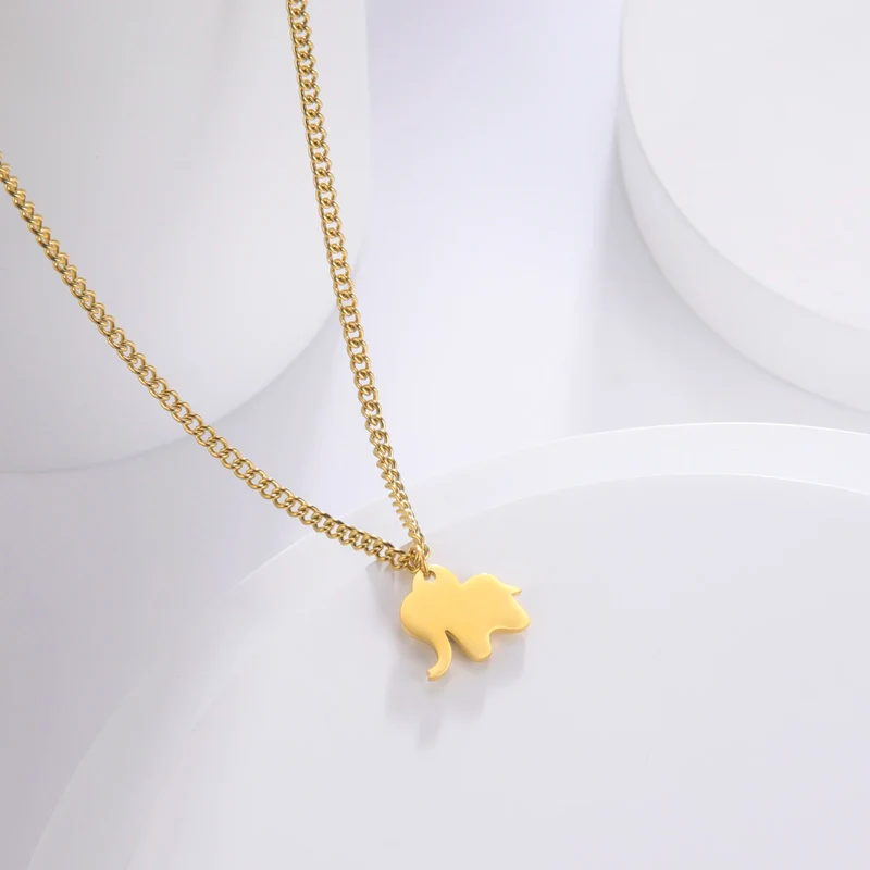 Mother And Daughter Necklace Gold