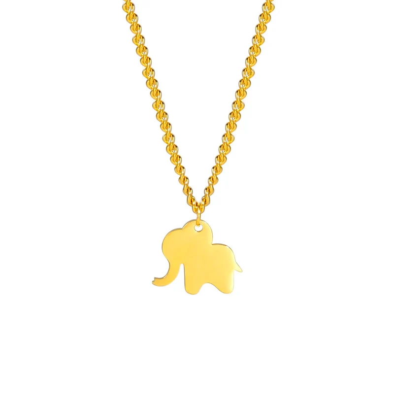 Mother And Daughter Necklace Gold