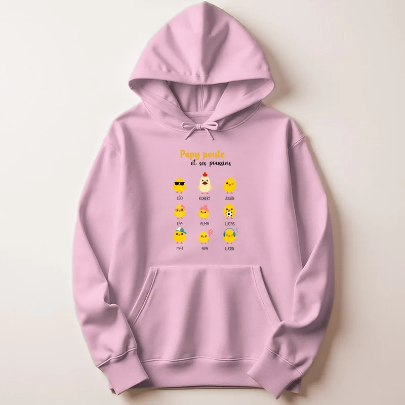 Pull personnalisé papy - Papy poule