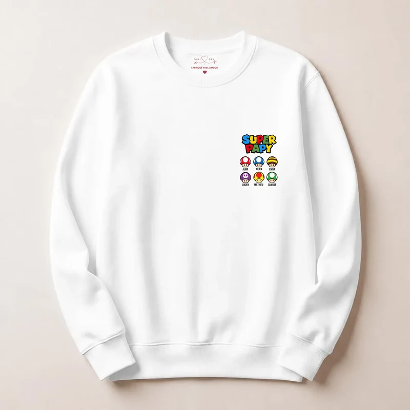 Pull personnalisé papy - Super papy