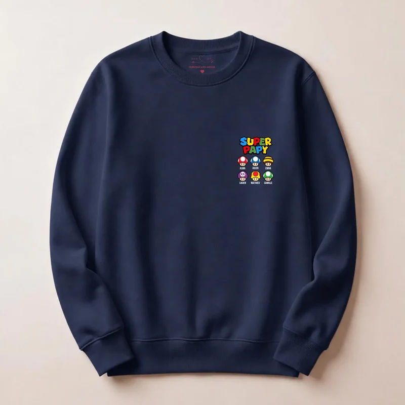 Pull personnalisé papy - Super papy