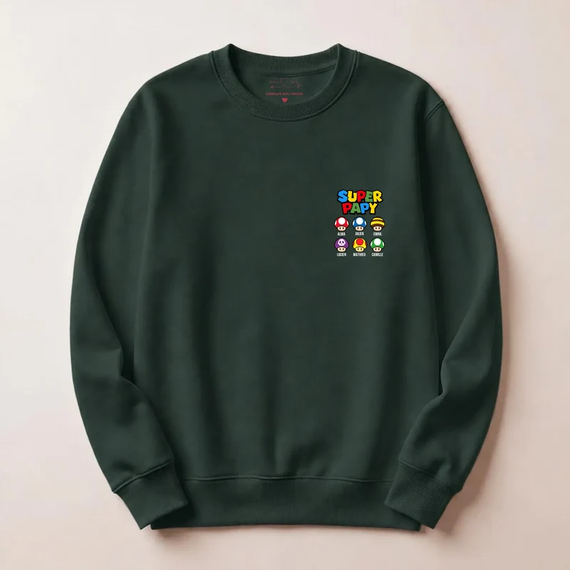 Pull personnalisé papy - Super papy