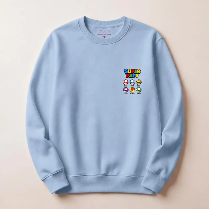 Pull personnalisé papy - Super papy