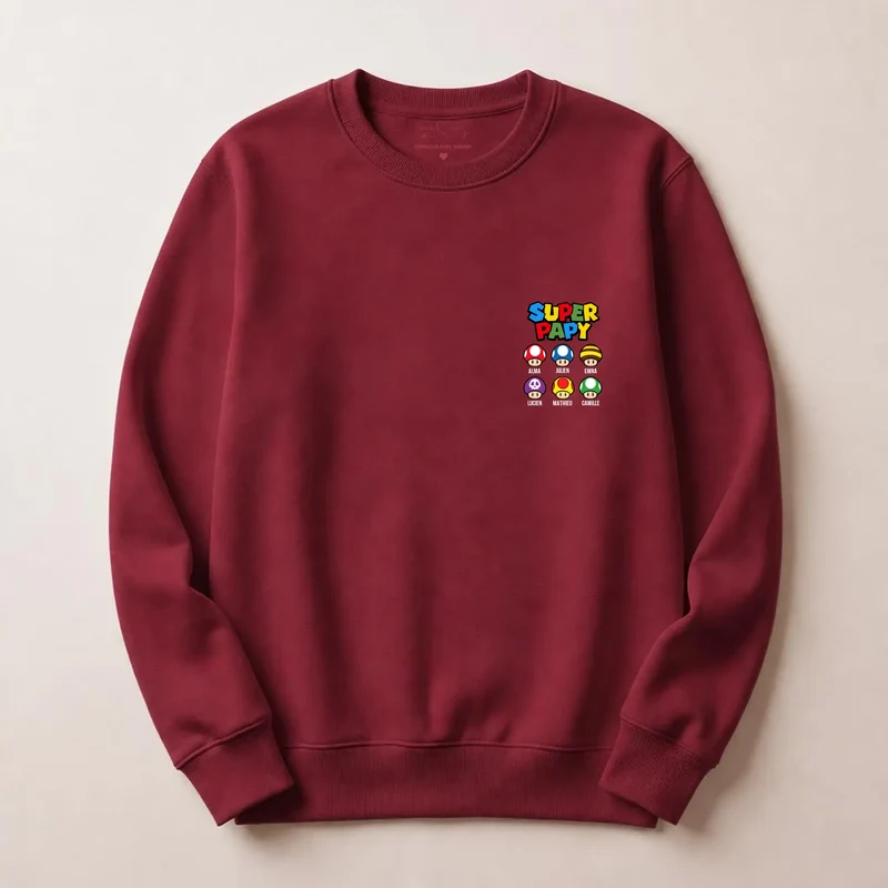 Pull personnalisé papy - Super papy