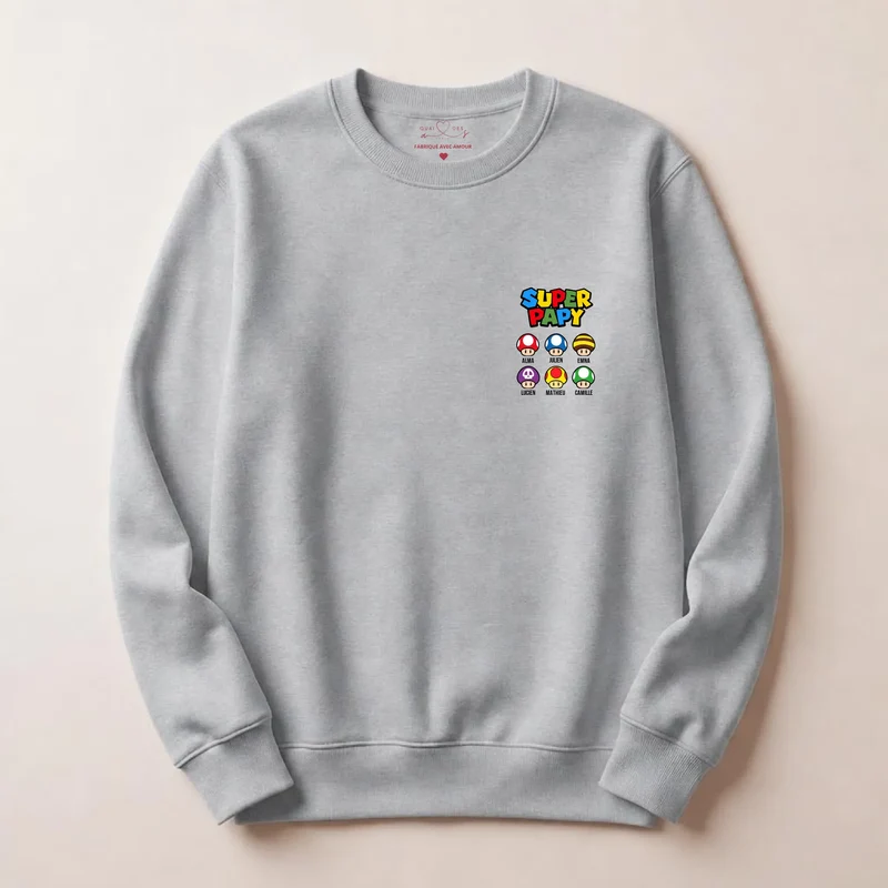 Pull personnalisé papy - Super papy