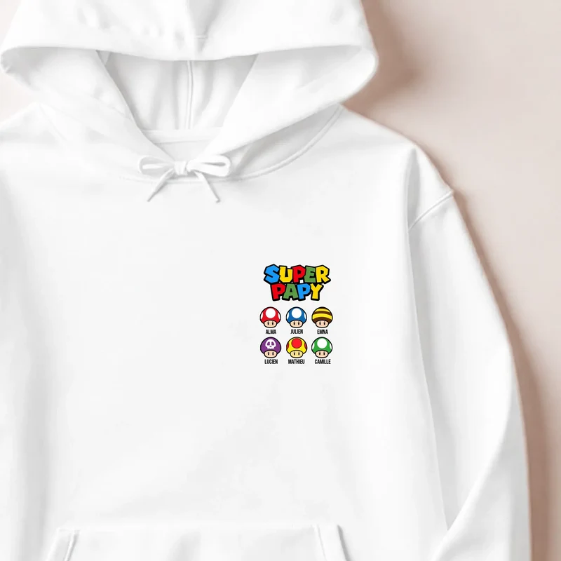 Pull personnalisé papy - Super papy