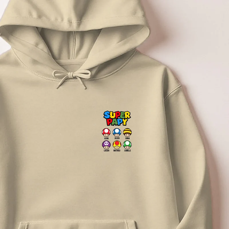 Pull personnalisé papy - Super papy