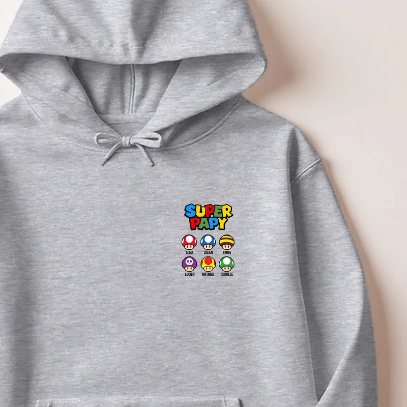 Pull personnalisé papy - Super papy