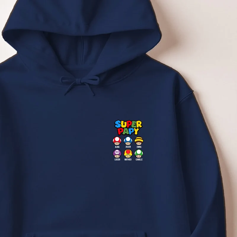 Pull personnalisé papy - Super papy