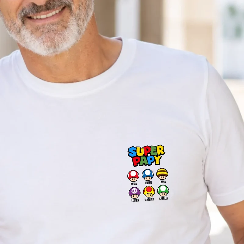 Pull personnalisé papy - Super papy