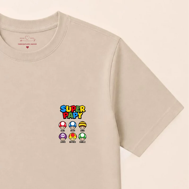 Pull personnalisé papy - Super papy