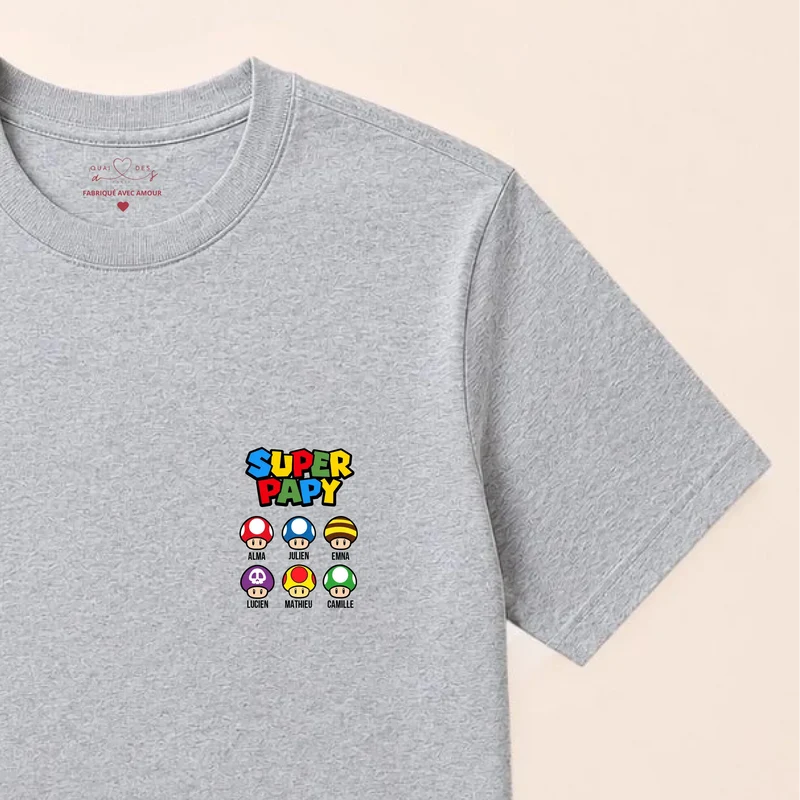 Pull personnalisé papy - Super papy