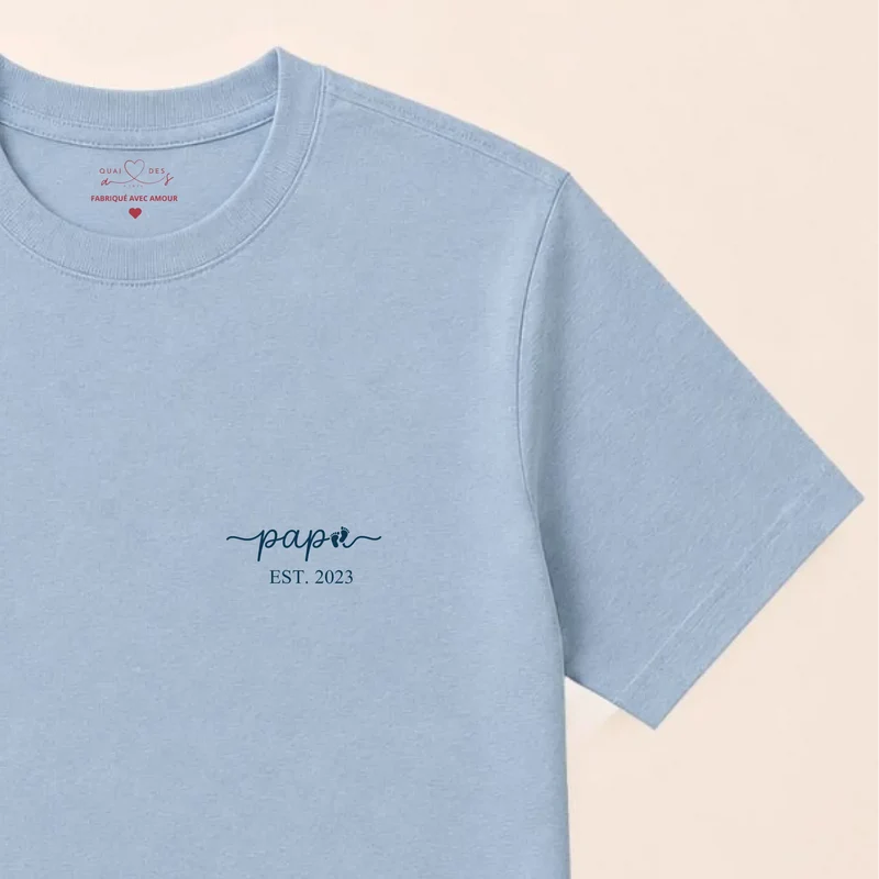 Pull personnalisé nouveau papa - Papa depuis