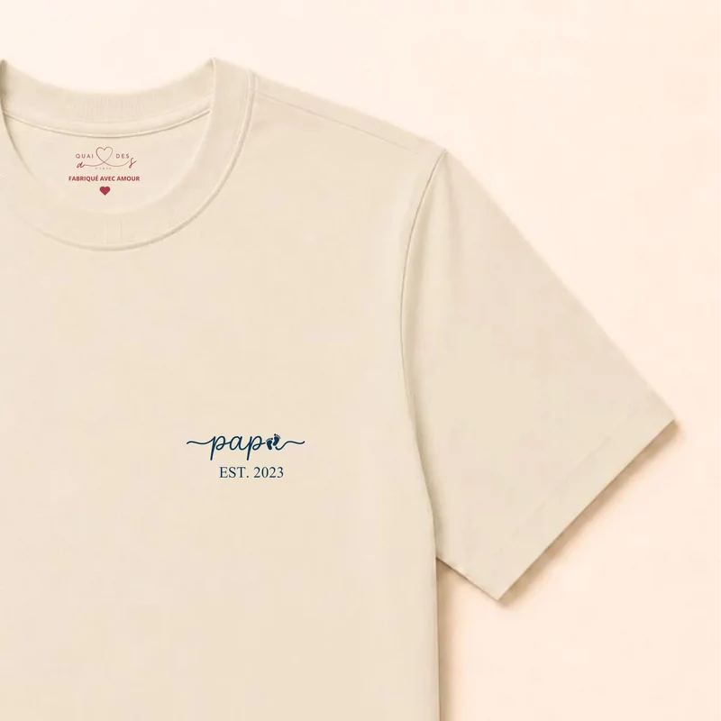 Pull personnalisé nouveau papa - Papa depuis