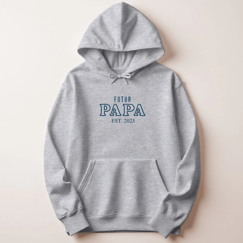 Pull personnalisé papa - Annonce de grossesse