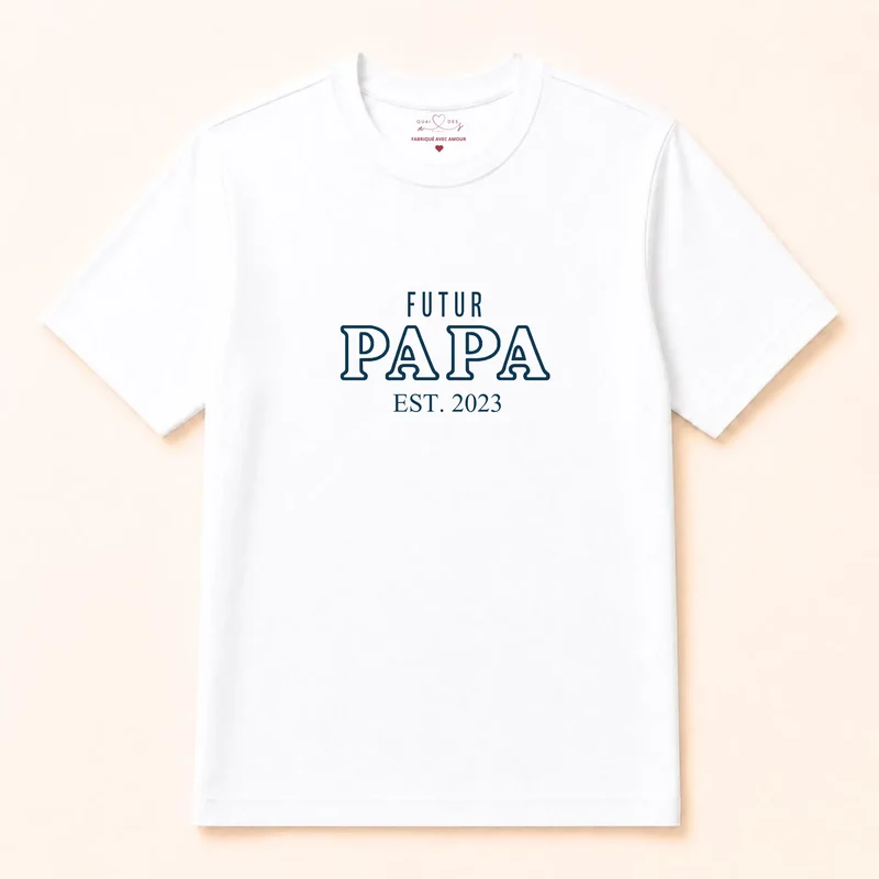Pull personnalisé papa - Annonce de grossesse