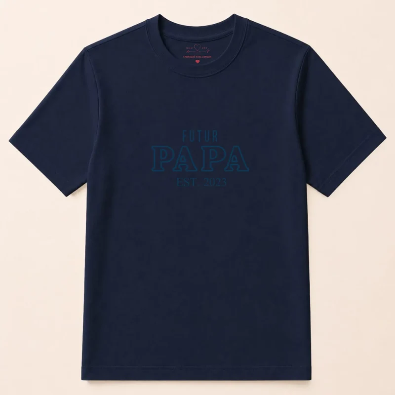 Pull personnalisé papa - Annonce de grossesse