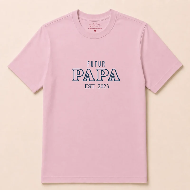 Pull personnalisé papa - Annonce de grossesse