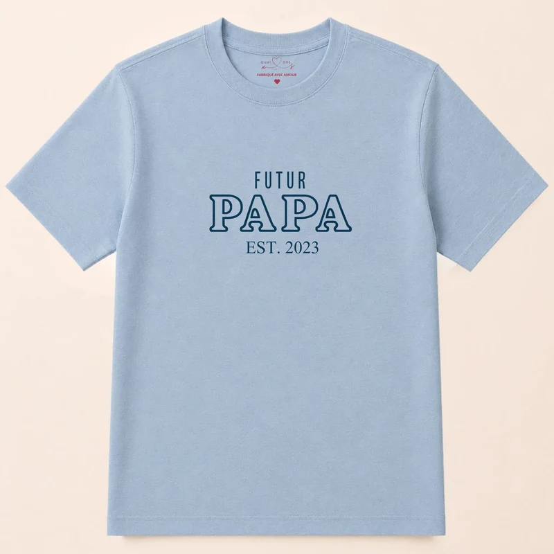 Pull personnalisé papa - Annonce de grossesse