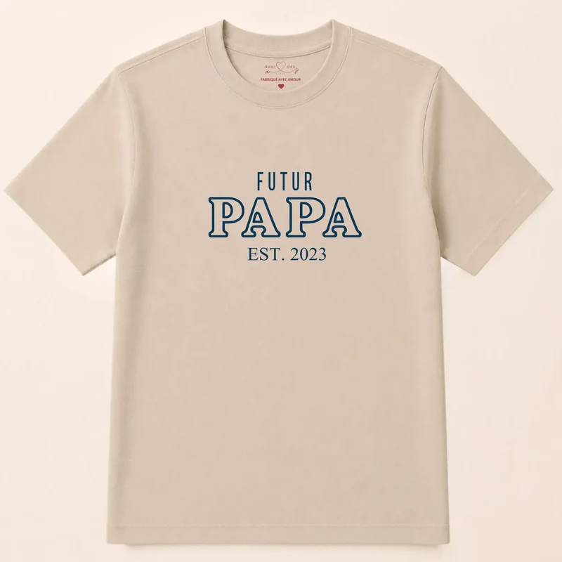 Pull personnalisé papa - Annonce de grossesse
