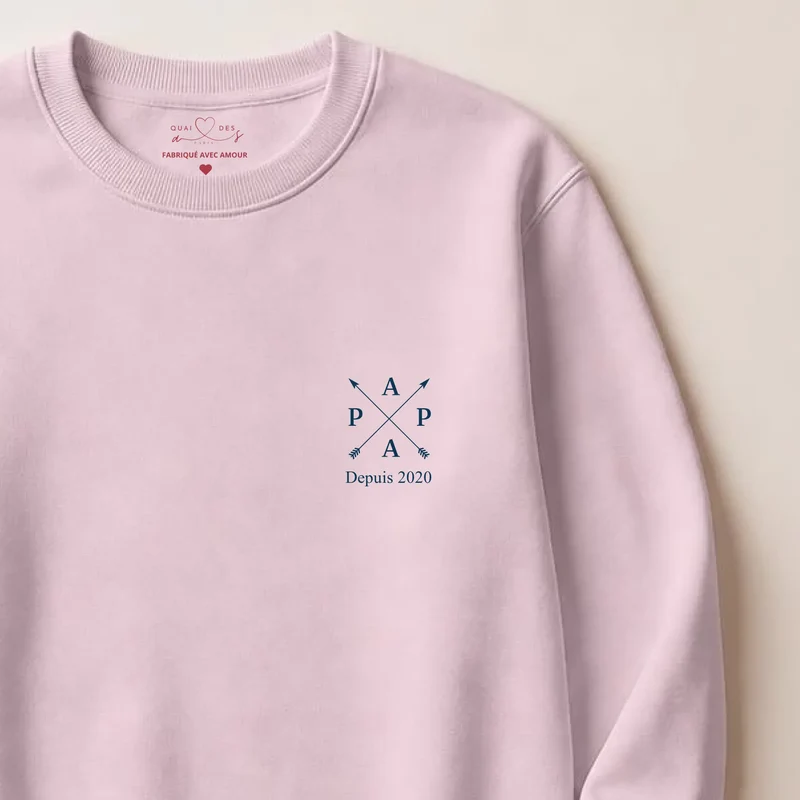 Pull personnalisé papa - Nouveau papa depuis