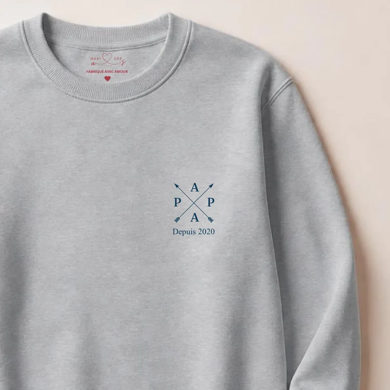 Pull personnalisé papa - Nouveau papa depuis