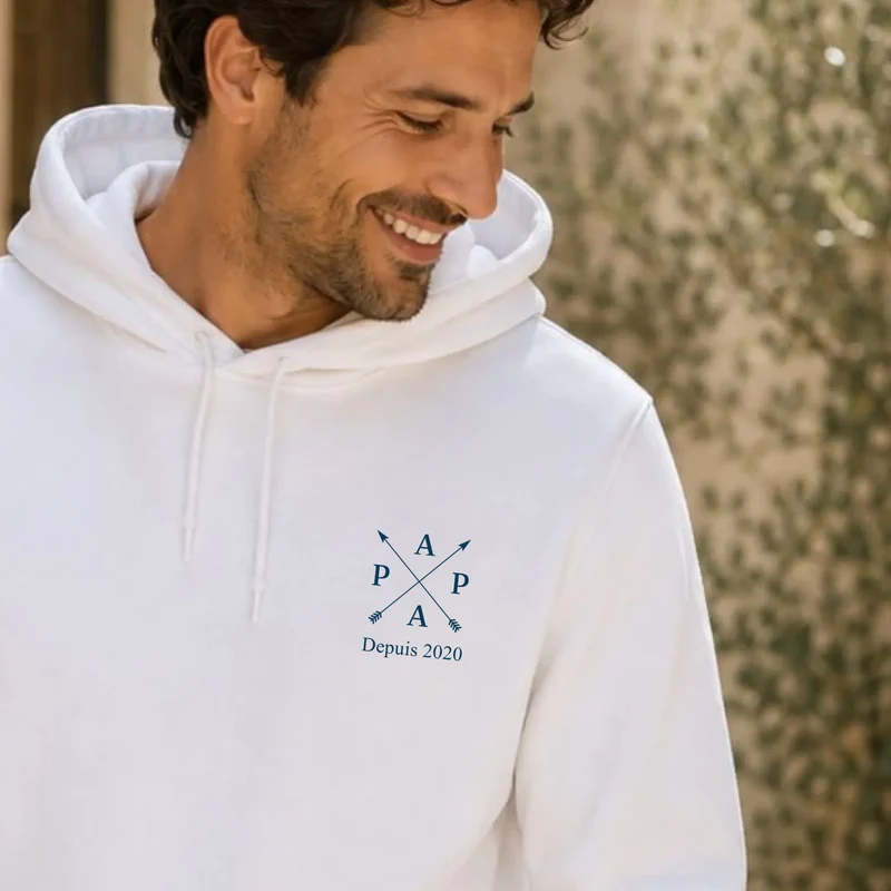 Pull personnalisé papa - Nouveau papa depuis