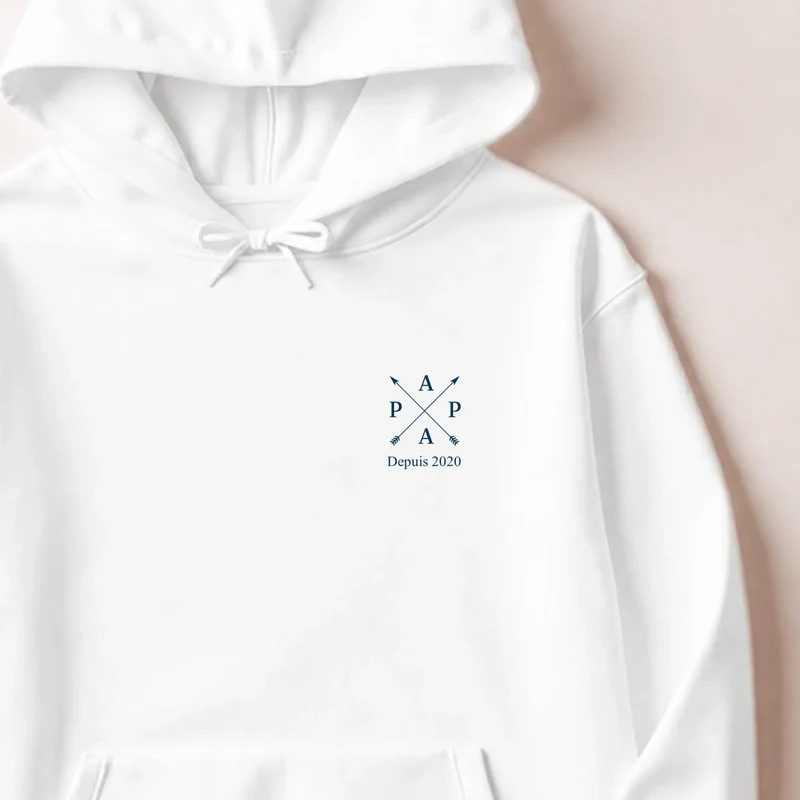 Pull personnalisé papa - Nouveau papa depuis