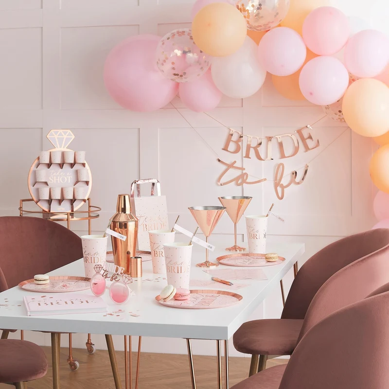 Personalisierbare Schärpe "Future Mrs" Roségold