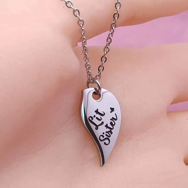 Mutter Tochter Kette Silber 925