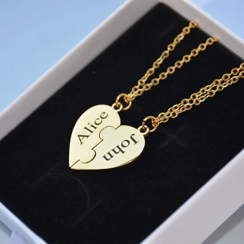 Gold Best Friend Necklaces