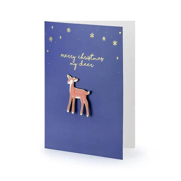 Grußkarte "Merry Christmas My Deer"