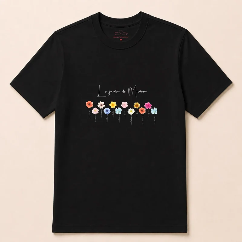 Sweat à capuche personnalisé maman - Le jardin de maman