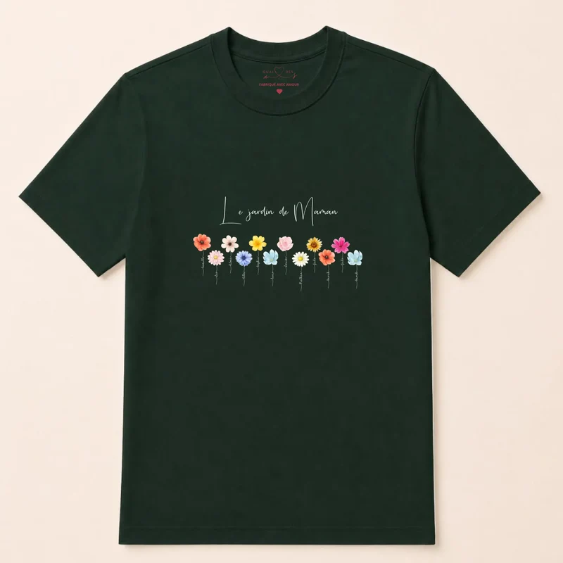 Sweat à capuche personnalisé maman - Le jardin de maman