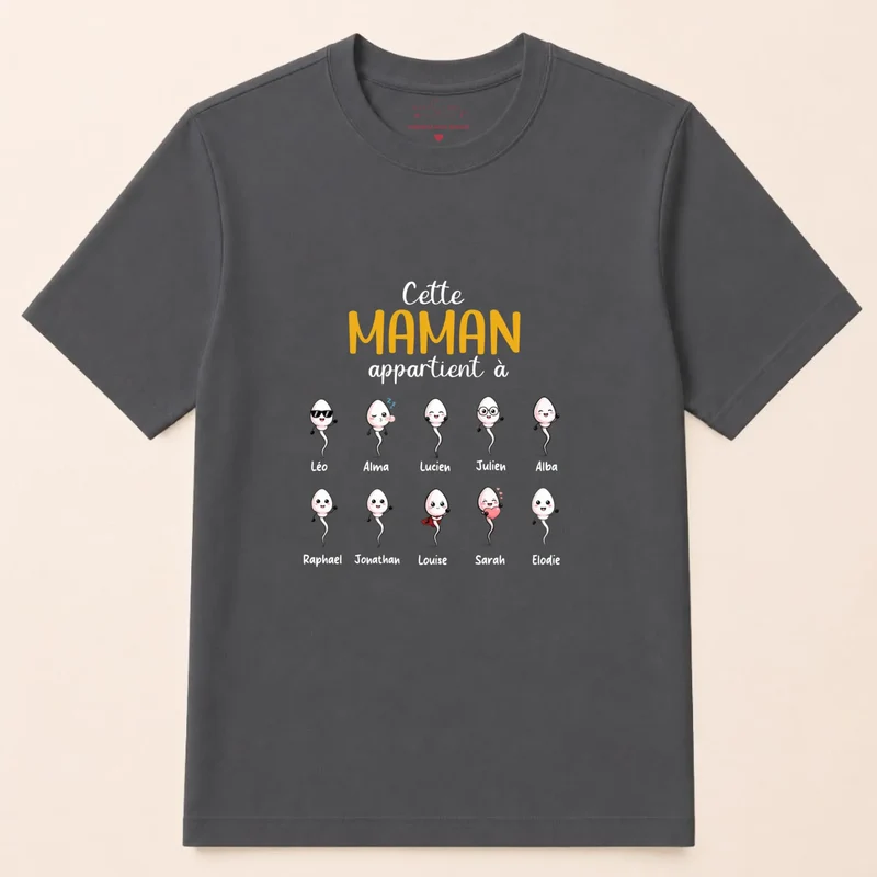 Sweat à capuche personnalisé maman - Humour de famille