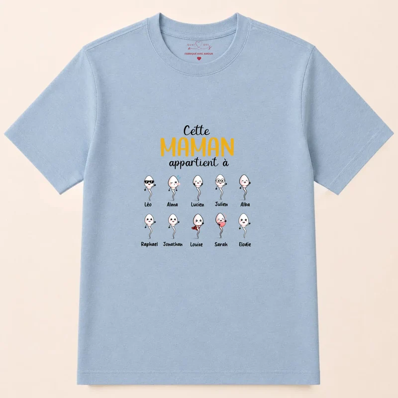 Sweat à capuche personnalisé maman - Humour de famille