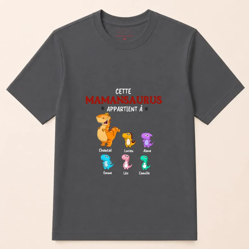 Sweat à capuche personnalisé maman - Mamansaurus
