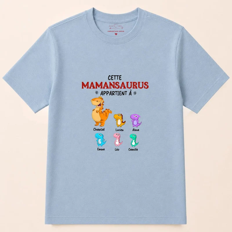 Sweat à capuche personnalisé maman - Mamansaurus
